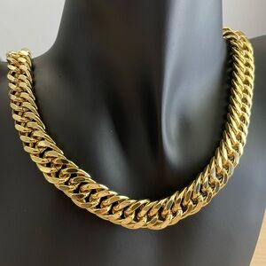 Chunky Double Curb 18" Chain / Cadena Doble Curva Gruesa